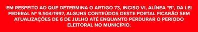 aviso eleitoral